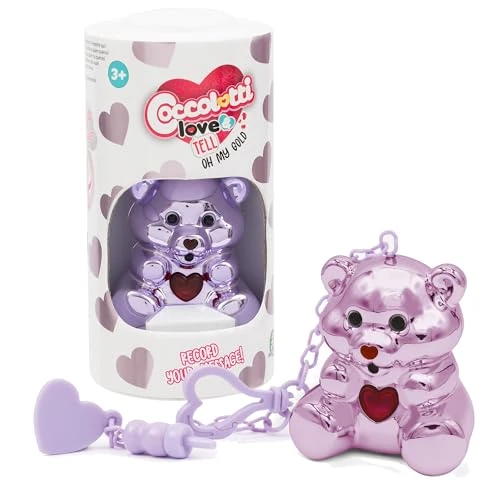 Coccolotti, Interaktywny miś Oh My Gold!, efekty dźwiękowe i świetlne, model liliowy, dla dzieci od 3 lat, CCL454