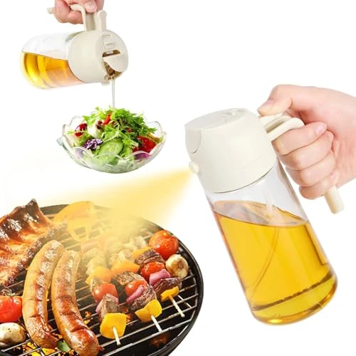 Oferta limitada: Blendura Pulverizador Aceite Spray, 2 en 1 Spray Aceite Cocina 470ml Aceitera Spray Pulverizador Oil Bottle Spray Aceite Cocina Freidora Aire para Barbacoa, Cocina, Parrilla, Ensaladas de 11.28 € a 11.28 € (ahorro 0.00%)
