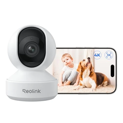 Offre limitée : Reolink 4K 360° Caméra Surveillance WiFi Intérieure, Wi-FI 6 Bi-Bande Caméra Bébé, Détection de Personne/Animaux/Pleurs, Zoom Optique 3X, Suivi Auto, Vision Nocturne, E1 Zoom de 99.43 € à 69.99 € (30% de remise)