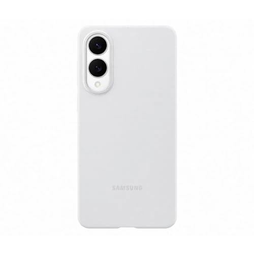 Samsung Siliconen case EF-PS937, hoes voor de Galaxy S25 Edge, smartphone-cover, telefoonhoes, siliconen, beschermhoes, schokbestendig, dun en gripvast, lichtgrijs