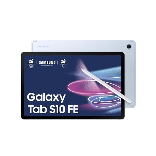 Offerta a tempo: Samsung Galaxy Tab S10 FE, 3 anni di garanzia, Android Tablet, Display 10.9" LCD, Wifi, RAM 8GB, 128GB, 8.000 mAh, S Pen, Android 15, IP68, Blue [Versione italiana] - 31% da 579.00 € a 399.00 €