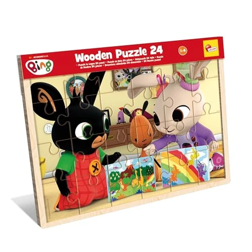 Lisciani Giochi - Bing wooden puzzle 24, 111220