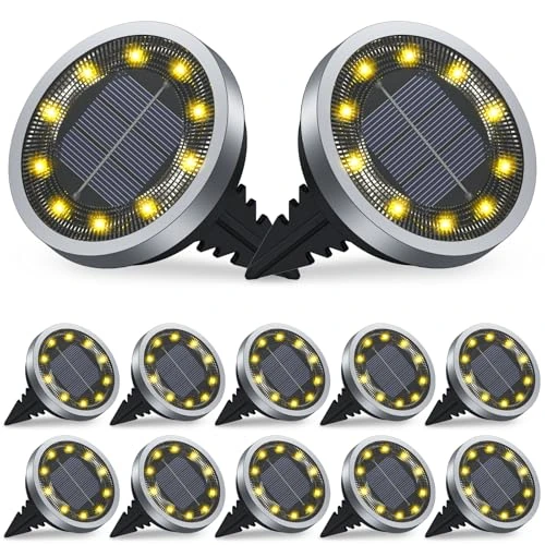 Grondverlichting op zonne-energie, IP65 waterdicht