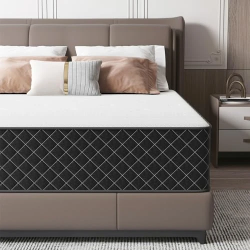 MOLPHIT Double Mattress 160 x 190 cm, Height 25 cm, Oeko-Tex Certified Spring Mattress and Foam, Memory Mattresses, Mattresses with Ergonomic Support, Comfortable and High Breathability