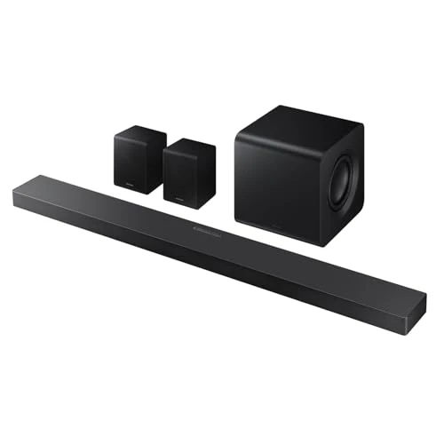 SAMSUNG Sound Bar HW-QS750F/ZF -Wireless Dolby Atmos, 3.1.2ch Sound, Q-Symphony, SpaceFit Sound
