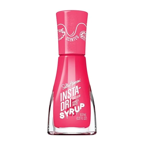 Offerta a tempo: Sally Hansen, Smalto Unghie Insta-Dri Syrup, ad Asciugatura Rapida, Effetto Manicure Professionale a Lunga Durata, Pink Pour 140 - 79% da 8.00 € a 1.65 €