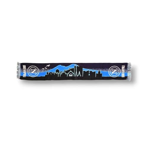 Begrenztes Angebot: SSC Napoli Jacquard-Schal, offizielles Produkt, 100% Acryl, Hellblau, Weiß, Blau von 13.13 EUR auf 13.13 EUR (Rabatt 0%)