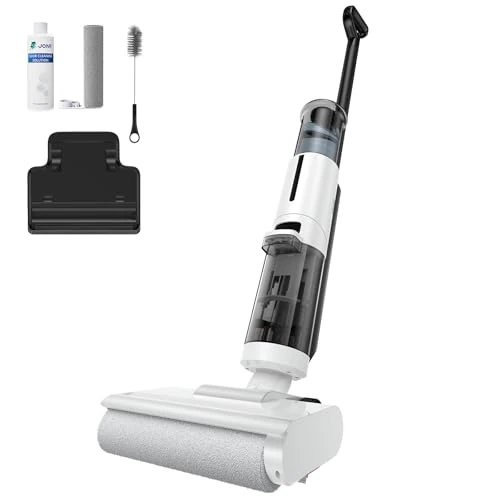 Offre limitée : JONR ED12 Lite aspirateur Laveur sans Fil, Balai sans Fil avec Fonction Auto - Lavable, Nettoyage des Bords de 0,1 mm, autonomie de 30 Minutes, aspirateur à Balai léger de 3,5 kg pour sols durs de 149.99 EUR à 149.99 EUR (remise 0%)