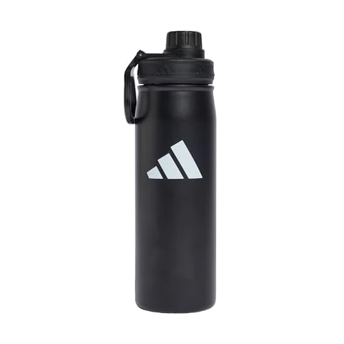 Offerta a tempo: adidas Mixte Metal Bottle Screw Top 0.6 liter, black/black, One size - 43% da 29.95 € a 17.03 €
