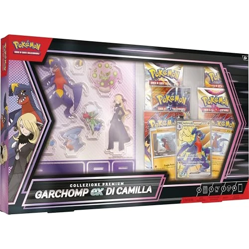 Oferta limitada: Pokémon TCG: colección Premium Garchomp-ex de Camilla (Tres Cartas holográficas y Seis Paquetes de expansión) de 55.14 EUR a 55.14 EUR (ahorro 0%)