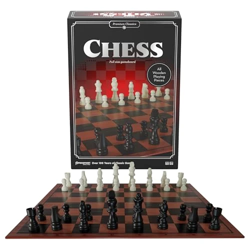 Offre limitee: Goliath - Chess - Jeu d'Echecs Premium pour Adultes et Enfants dès 6 Ans - Échiquier avec Pions en Bois - Jeu de Plateau Intemporel - Stratégie et Réflexion - 2 Joueurs de 12.99 EUR a 12.99 EUR (economie 0%)