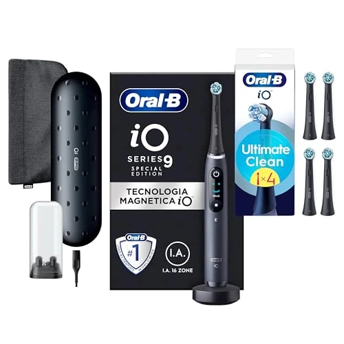 Oferta limitada: Oral-B iO 9N Cepillo de Dientes Eléctrico and Clean Cabezales De Recambio Originales de 309.19 EUR a 309.19 EUR (ahorro 0%)