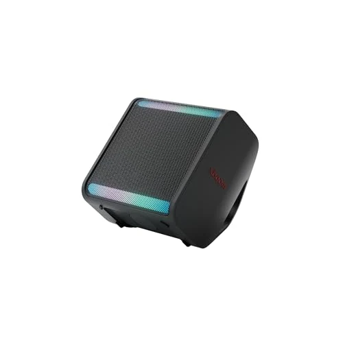 LG xboom Stage 301 by will.i.am, Portable Bluetooth Speaker (Signature Sound, Karaoke & DJ Functions, IPX4, Up to 12 Hours Battery Life), Black [Model Year: 2025]