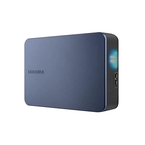 Toshiba Canvio Gaming przenośny zewnętrzny dysk twardy 4 TB, USB 3.2, do Play Station i Xbox, czarny (HDTX240EK3CA)
