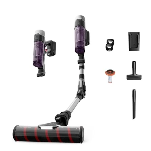Offerta a tempo: Rowenta X-Force Flex 9.60 Allergy Parquet, Aspirapolvere Senza Fili, RH2047 - 9% da 199.99 € a 181.78 €