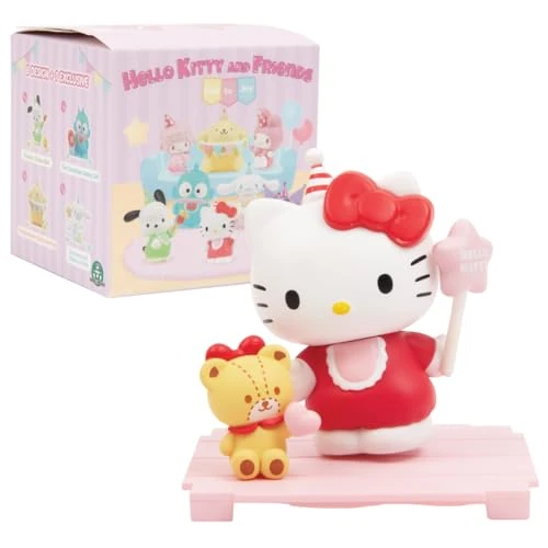 Offerta a tempo: Hello Kitty - Blind Box Serie Ode To Joy con Hello Kitty, Kuromi e i Loro Amici, 1 Figura Pop a Sorpresa su 9, Unboxing ed Arrivo Casuale, Mini Box Trasparente 7x7cm, Collezionabile, Giochi Preziosi - 15% da 14.99 € a 12.73 €