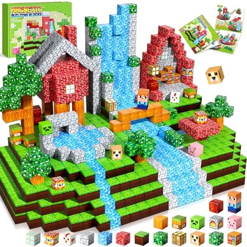 Limited-time offer: COOLJOYA Magnetic Blocks Magnetic Building Blocks, Building Toys for Montessori Birthday Gifts, Creative Kids Games, STEM Montessori Sensory Toys Boys Girls Ages 3 4 5 6 7 8 9 10 from 29.99 GBP to 19.98 GBP (save 33%)