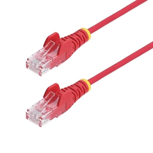 Tijdelijke aanbieding: StarTech 7m Cat6 Slim Ethernet Kabel, 100W PoE++, LSZH, Rood (N6PAT7MRDS) van 15.48 € naar 15.48 € (0.00% korting)