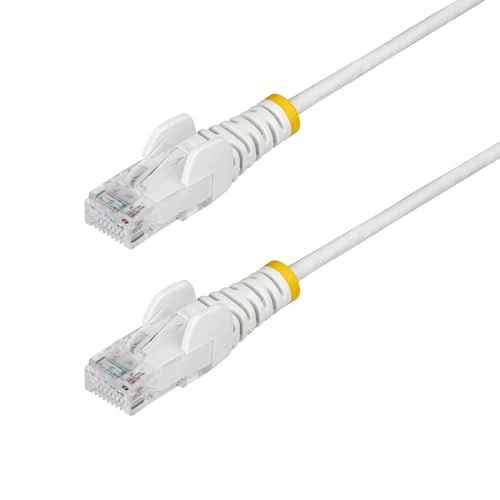 Offerta a tempo: StarTech Cavo Ethernet Cat6 Slim 1,5m, LSZH, Bianco (N6PAT150CMWHS) - 0.00% da 11.24 € a 11.24 €