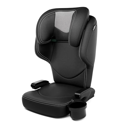 Oferta limitada: Babify Silla Coche Isofix 15-36 kg - para Niños 3-12 Años, Reposacabezas Ajustable 12 Posiciones, Portavasos Extraíble, Plegable, Funda Lavable, Cumple R129 UE, Negro de 63.79 EUR a 63.79 EUR (ahorro 0%)