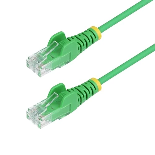 Limited-time offer: StarTech.com 1.5m Green Slim CAT6 Ethernet Cable, Snagless RJ45, LSZH, 28AWG Pure Bare Copper, Slim Network Patch Cable/Cord from 6.00 £ to 6.00 £ (save 0.00%)