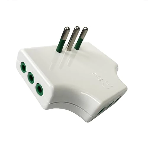 Oferta limitada: FANTON - Adaptador de Ahorro de Espacio, 10 A, 3 enchufes pequeños, 10 A, Color Blanco de 8.78 € a 8.78 € (ahorro 0.00%)