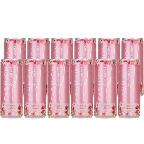 Offerta a tempo: JP Chenet - Fashion Lampone & Ibisco, Vino frizzante aromatizzato, Cocktail pronto da bere in lattina (12 x 0,25 cl) - 35% da 13.62 € a 8.80 €