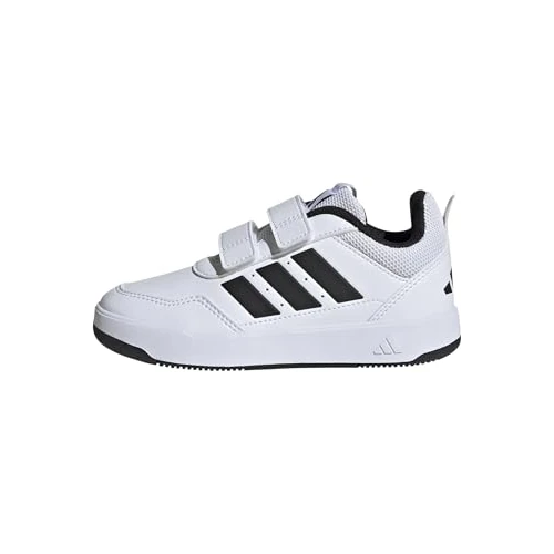 adidas Unisex Kinder TENSAUR Sport 3.0 Hook and Loop Shoes Kids, FTWR White/core Black/FTWR White, 37 1/3 EU