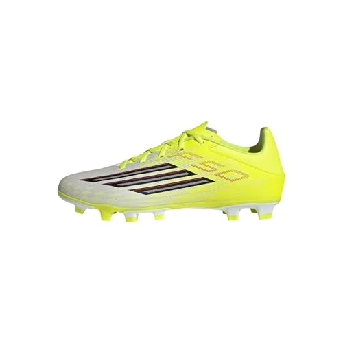 Offre limitée : adidas Mixte F50 Club Firm Ground/Multi Ground Football Boots, Team Solar Yellow 2/Core Black/Lucid Red, 46 EU de 60.00 € à 44.79 € (25% de remise)