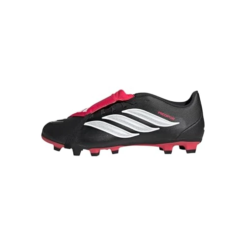 Zeitlich begrenztes Angebot: adidas Unisex Predator Club Fold-Over Tongue Firm Ground/Multi Ground Football Boots Shoes, Core Black/FTWR White/Lucid Red, 46 EU von 65.00 € auf 42.69 € (34% Rabatt)