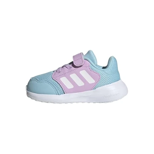 adidas Unisex - Bimbi 0-24 TENSAUR Run 3.0 Shoes Infants, Icey Blue/Ftwr White/Bliss Lilac, 21 EU