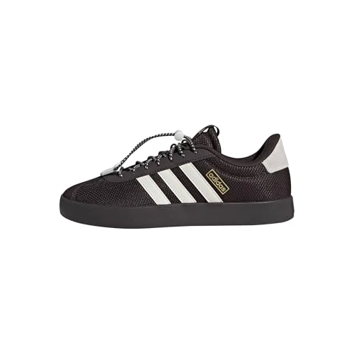 adidas Women's VL Court 3.0 Shoes, Aurora Coffee/Off White/Gold met., 9.5 UK