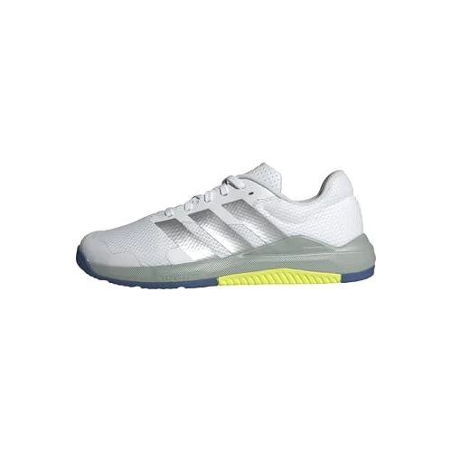 Offerta a tempo: adidas Donna Dropset Base Training Shoes, Ftwr White/Matte Silver/Wonder Sage, 43 1/3 EU - 31% da 65.00 € a 44.85 €