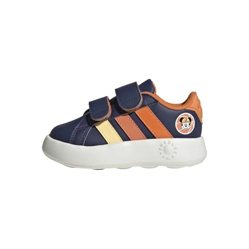 Limited-time offer: adidas Unisex Baby Disney Mickey Mouse Grand Court Shoes Infants, Dark Blue/Ice Tangerine/Pure Orange, 7 UK Child from 30.99 £ to 20.74 £ (save 33.08%)