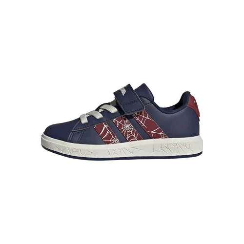 Offerta a tempo: adidas Unisex - Bambini e Ragazzi Marvel Spider-Man Grand Court Shoes Kids, Dark Blue/Active Maroon/off White, 38 2/3 EU - 31% da 45.00 € a 30.95 €