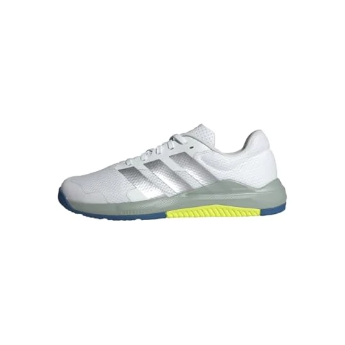Offre limitée : adidas Femme Dropset Base Training Shoes, FTWR White/Matte Silver/Wonder Sage, 36 2/3 EU de 51.95 € à 51.95 € (0.00% de remise)