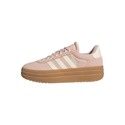 Adidas Femme VL Court Bold Shoes, Blush Pink/Off White/Gum 3, 38 2/3 EU
