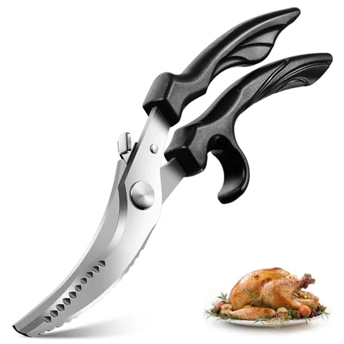 Zeitlich begrenztes Angebot: PURPLE BIRD GK02 Geflügelschere 4mm Edelstahl mit Sicherheitsschloss von 23.99 € auf 23.99 € (0.00% Rabatt)