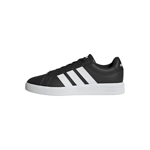 Limited-time offer: adidas Men's Grand Court Base 3.0 Shoes, Core Black/FTWR White/Core Black, 9 UK from 45.00 £ to 35.76 £ (save 21%)