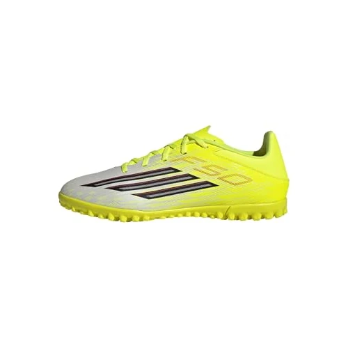 Limited-time offer: adidas Unisex-Adult F50 Club Turf, Team Solar Yellow/Black/Lucid Red, 10.5 from $65.00 to $59.95 (save 8%)