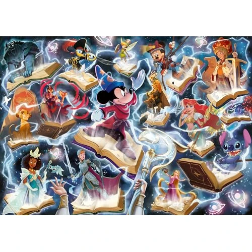 Ravensburger Puzzle 1000 Pezzi, Disney Lorcana: Acciaio – Puzzle Adulti +14 anni, 70 x 50 cm, Puzzle per Adulti Lorcana, Idee Regalo Disney Lorcana