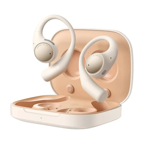 Honor Earbuds Open, AI Live Translation, Bluetooth-hoofdtelefoon met actieve ruisonderdrukking, 3 microfoons, 22 Ore Bluetooth-hoofdtelefoon, Bluetooth 5.2, IP54,