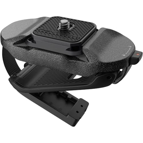 PGYTECH Beetle Clip de cámara V2 con Placa de liberación rápida para Sony, Nikon, Fuji, DSLR/SLR, Placa de liberación rápida Arca para cámaras de acción, Soporte de Correa de Mochila