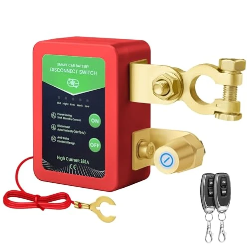 Offerta a tempo: Anosuwa Stacca Batteria 12V Per Auto, Staccabatteria Automatico Antifurto - 5% da 33.24 € a 31.58 €
