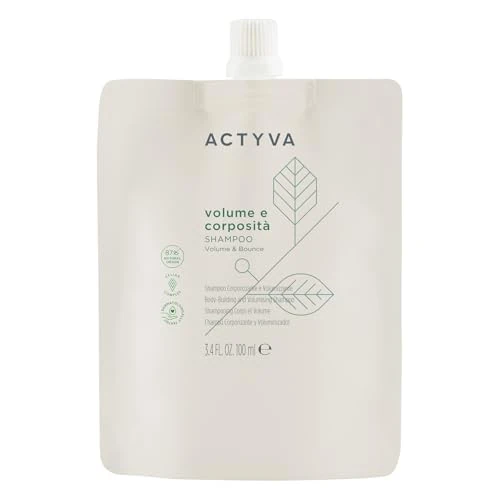 Offerta a tempo: Actyva - Volume e Corposità Shampoo, per Capelli Fini ad Azione Volumizzante con Semi di Lino, Senza Siliconi - Travel Size 100 ml - 46% da 11.50 € a 6.23 €