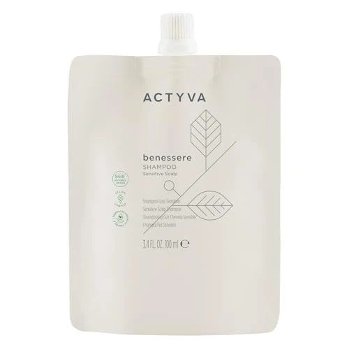 Limited-time offer: Actyva - Wellness Shampoo, Soothing and Decongesting Action for Sensitive Skin Based on Plant Extracts and Essential Oils - Travel Size 100 ml from 18.70 £ to 18.70 £ (save 0.00%)
