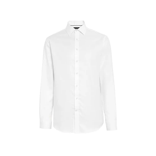 Offre limitée : Marks & Spencer Chemise Coupe Standard en Coton sergé de première qualité Blanc 44/45 cm (UK 17½in) de 44.40 € à 44.40 € (0.00% de remise)