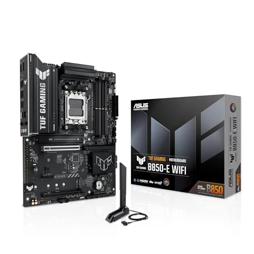 Offerta a tempo: ASUS TUF GAMING B850-E WIFI, Scheda Madre AMD ATX, Slot DDR5, Nera - 0.00% da 194.70 € a 194.70 €
