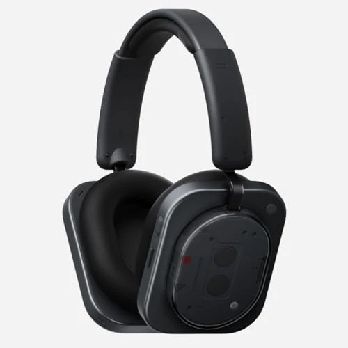 Offre limitée : Nothing Headphone (1) Kabellose Over-Ear Kopfhörer mit ANC, bis zu 80h Akkulaufzeit, Hi-Res, Raumklang, wasserfest – Schwarz de 299.00 € à 226.51 € (24% de remise)
