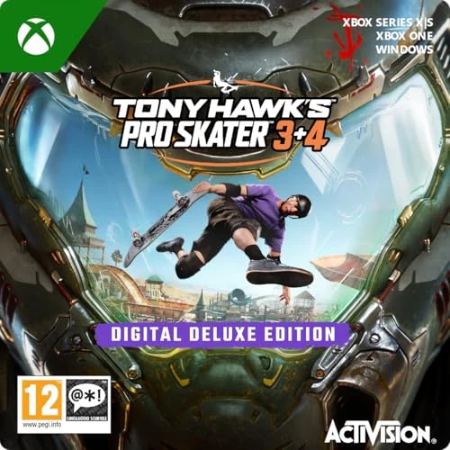 Tony Hawk's Pro Skater 3 + 4 Digital Deluxe Edition │ Xbox One/Series X│S & Windows - Download Code